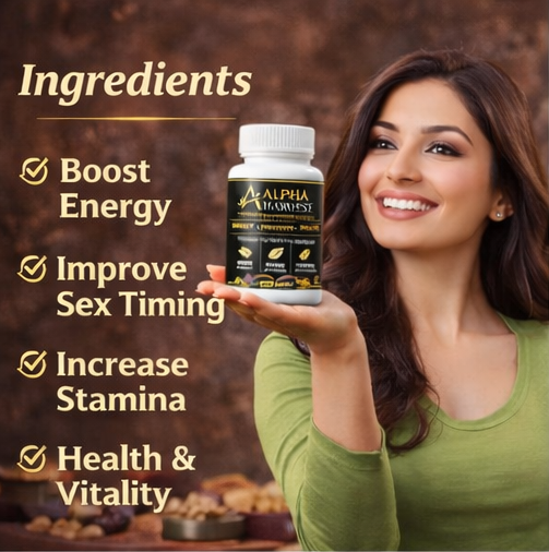 Alpha Harvest – Power of Nature Herbal Capsules